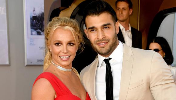 Britney Spears y Sam Asghari se comprometen. (Foto: AFP).