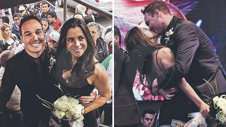 Vanessa Terkes y George Forsyth se casan en gran boda de telenovela (FOTOS y VÍDEO)