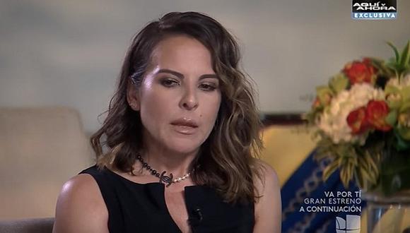 Kate del Castillo: No cometí ningún delito y tengo pánico de volver a México [VIDEO] 