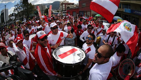 Ejecutivo declaró el lunes 13 de junio como feriado para que hinchas puedan ver el partido Perú vs. Australia por el repechaje al Mundial Qatar 2022. (Foto: Daniel Apuy/@photo.gec)