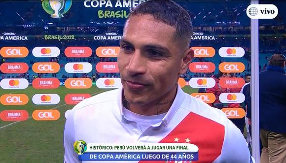 ​Paolo Guerrero tras goleada de Perú ante Chile: "merecemos estar en la final" │ VIDEO