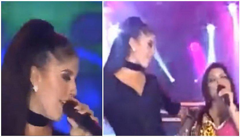 Yahaira Plasencia sorprendió cantando un huaynito de Dina Paucar (VIDEO)