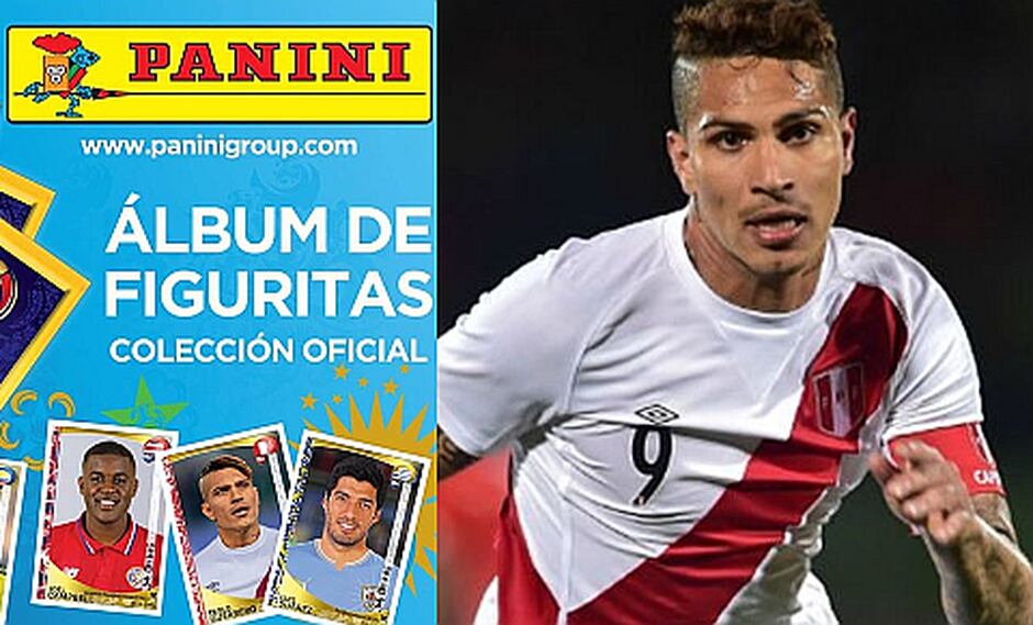 Paolo Guerrero: Panini publica imagen de bienvenida al 