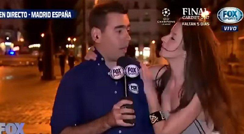YouTube: desconocida "chapa" a periodista deportivo durante trasmisión (VIDEO)