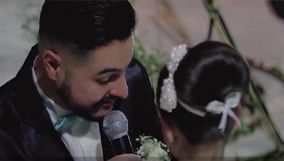 ¡Todo puede pasar! Novio le declaró su amor a otra mujer en plena boda (VIDEO)