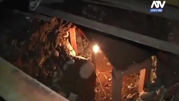Rímac: mujer creyó haber encontrado oro en su casa y cava túnel hasta la vivienda de su vecino (VIDEO)