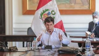 Pedro Castillo: “en 20 días vamos a revisar contratos que se han dado entre las empresas y el Estado”