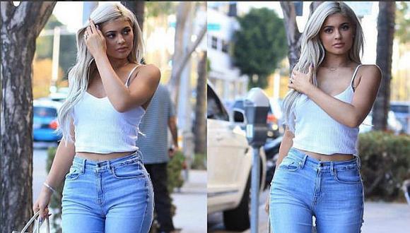 ¡Sexy! Kylie Jenner y su amor por los jeans a la cintura