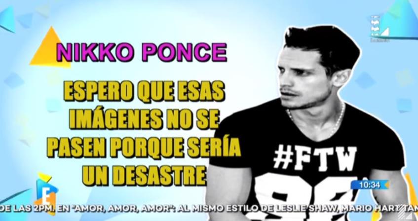 ¿Qué dijo Nikko Ponce tras ser ampayado manejando con botella en mano? [VIDEO]