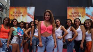 Cindy Marino 'movió el totó' en el 'Gamarra Fashion Show'  