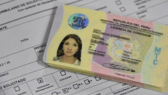 MTC amplía vigencia de certificados de salud para obtener licencia de conducir. (Foto: MTC)
