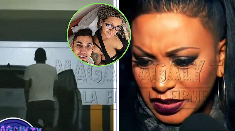 ​La reacción de Paula Arias al enterarse de la infidelidad de su pareja Tomás Medrano (VIDEO)