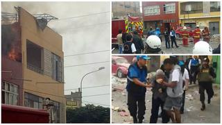 Fuerte explosión en taller pirotécnico desata incendio y pánico entre vecinos (FOTOS y VIDEO)
