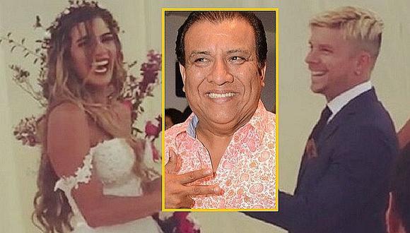 Familiar de Manolo Rojas sale al frente y dice esto de boda de Korina Rivadeneira y Mario Hart 