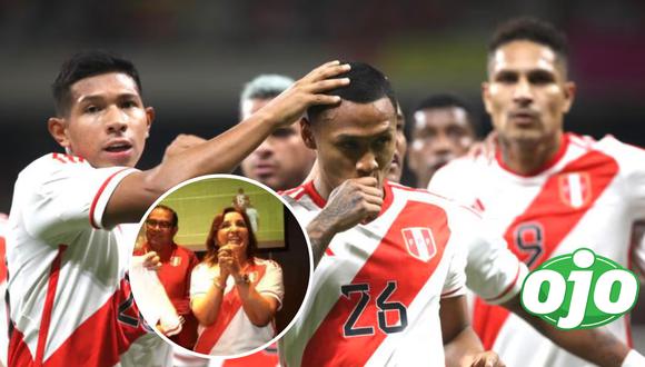 Selección peruana de fútbol fue visitada por la presidenta Dina Boluarte.