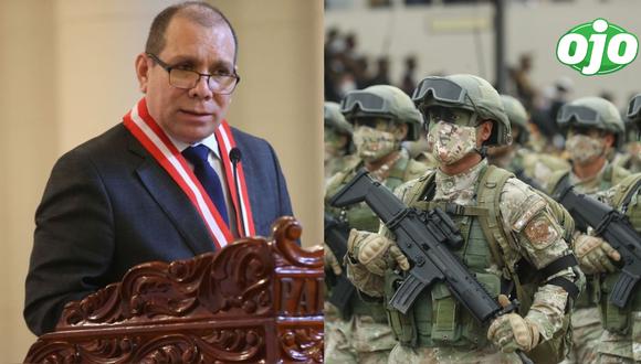 Javier Arévalo a favor de que Fuerzas Armadas apoyen a la PNP