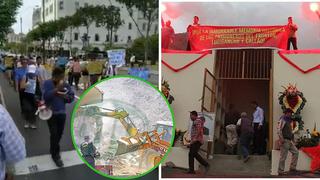 Buscarían demandar al Estado por demolición de mausoleo terrorista en Comas (VIDEO)