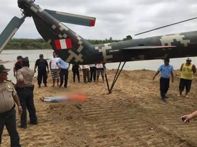Tumbes: Mujer murió decapitada por helicóptero que transportaba a Pedro Cateriano  