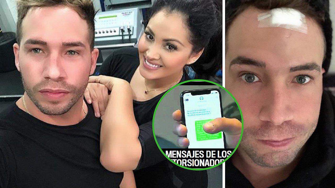 Lo que le escribieron los delincuentes a Kevin Blow tras robarle su celular (FOTOS)