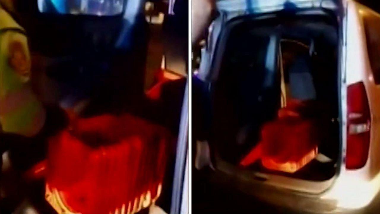 Detienen a venezolanos que se llevaban los conos de las vías exclusivas para Lima 2019 | VÍDEO