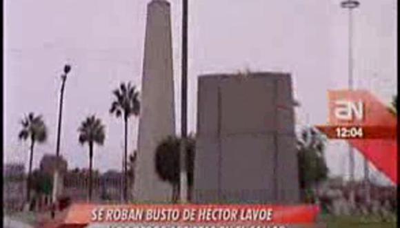 Roban busto en honor al cantante Héctor Lavoe en el Callao 