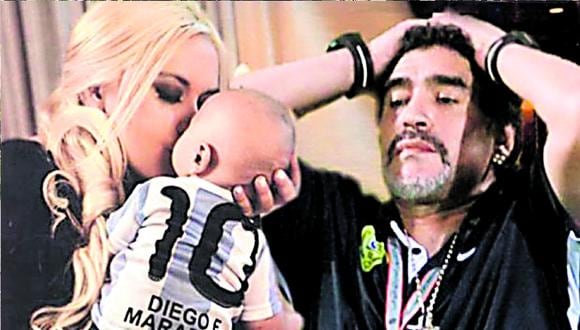 Verónica Ojeda confirma embarazo y desmiente a Maradona