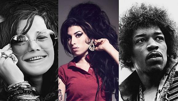 ¿Recuerdas a Amy Winehouse? Conoce al mítico Club de los 27