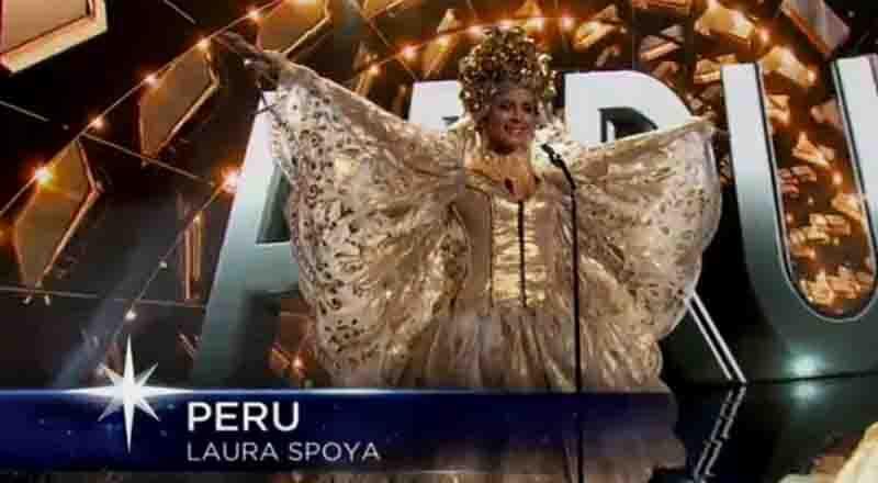 Miss Universo: Así luce Laura Spoya en traje típico    
