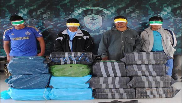 Vraem: Incautan más de 400 kilos de droga 