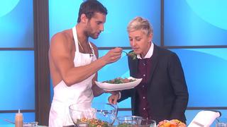 Franco Noriega, el chef peruano más sexy del mundo, cocinó para Ellen DeGeneres