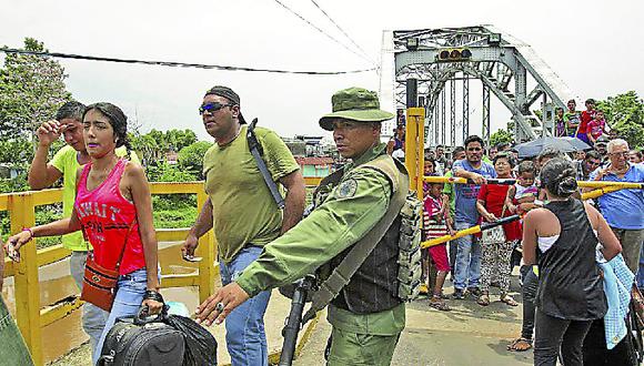OEA verá crisis  de venezolanos y colombianos