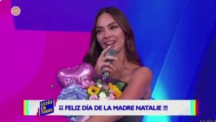 Natalie Vértiz se quiebra EN VIVO por sorpresa de sus hijos por el ‘Día de la Madre’ (VIDEO)