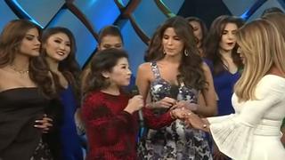 Candidata al Miss Perú 2019 se desmaya durante presentación de participantes (VIDEO)