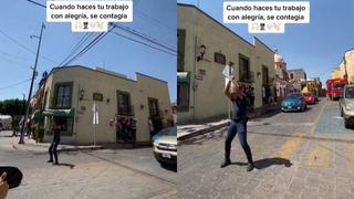 Policía impacta con sexys bailes para dirigir el tráfico y se hace viral: “Él siempre ha sido así”