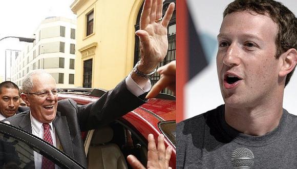 Facebook: Reunión entre PPK y Mark Zuckerberg terminó con insólito selfie