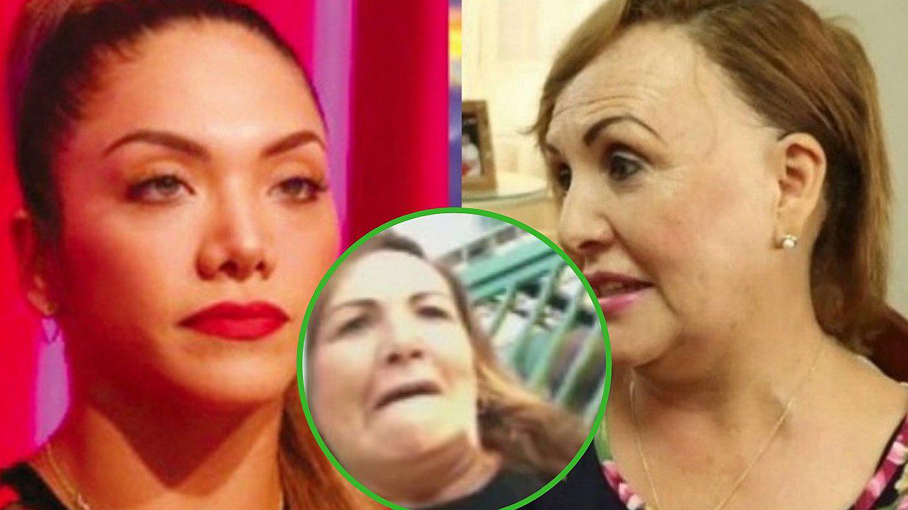 Mamá de Isabel Acevedo es acusada de agredir físicamente a vecinas en plena calle (FOTOS)