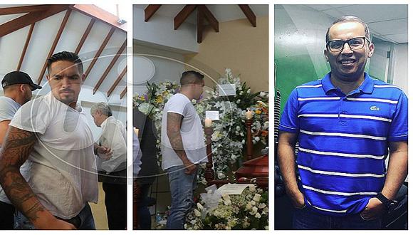 Juan Manuel Vargas llega al velatorio para despedir a Daniel Peredo (FOTOS) 