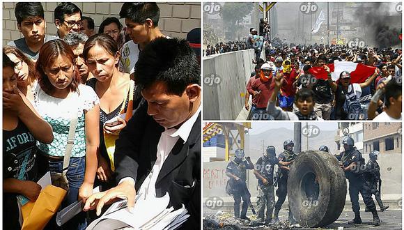 Puente Piedra: familiares desesperados exigen liberación de detenidos (FOTOS Y VIDEO)