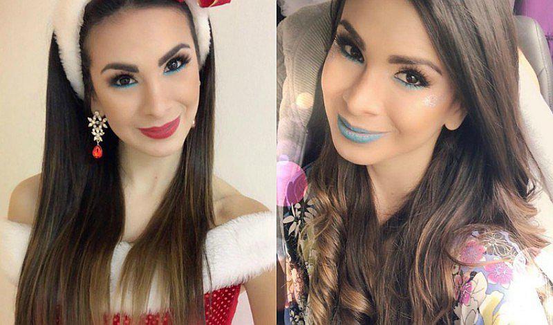 Sully Sáenz lució irreconocible sin maquillaje en postal navideña