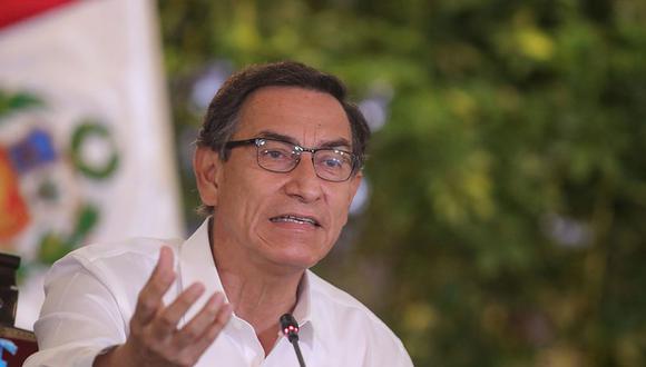 El presidente Martín Vizcarra no ofrecerá pronunciamiento en el día 46 de la cuarentena. (Foto: Presidencia Perú)