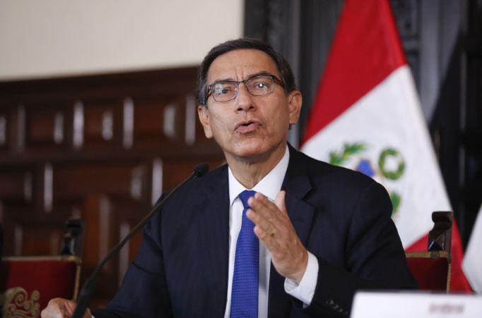 Presidente peruano Martin Vizcarra
