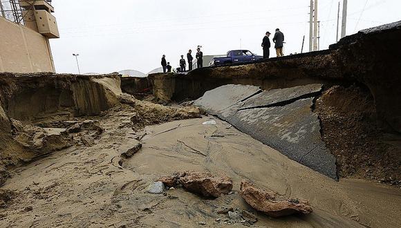 Lurín: Laguna de oxidación colapsa arrasando con casas y fábricas [FOTOS]