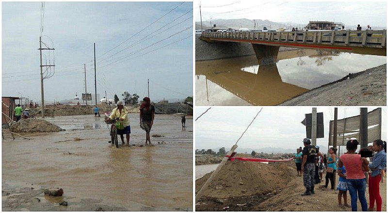 ¡Cobra su primera víctima! Río Chilca se desborda y deja este catastrófico escenario 