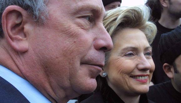 Bloomberg descarta ser candidato para apoyar a Hillary Clinton 