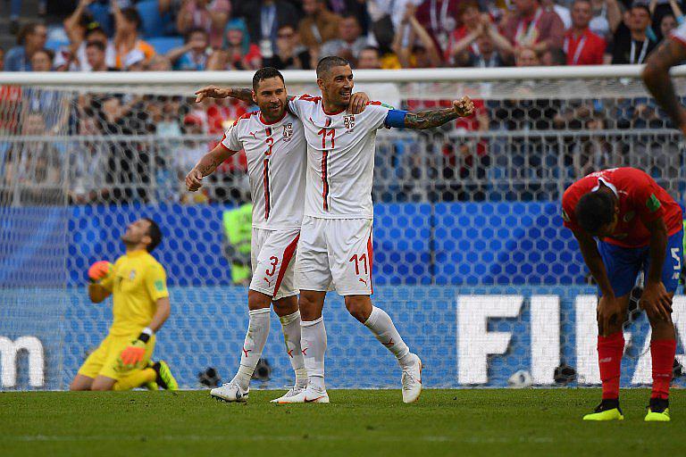 Rusia 2018: Serbia se lleva los 3 puntos frente a Costa Rica con golazo de su capitán Kolarov (VÍDEO)