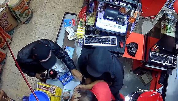 SMP: delincuentes realizaron impactante robo dentro de minimarket (VIDEO)