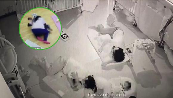 Niñera asfixia a bebé en guardería porque no quería dormir