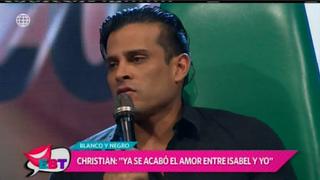 Christian Domínguez: “Isabel Acevedo es parte de mi pasado, ahora mi presente es Pamela” | VIDEO