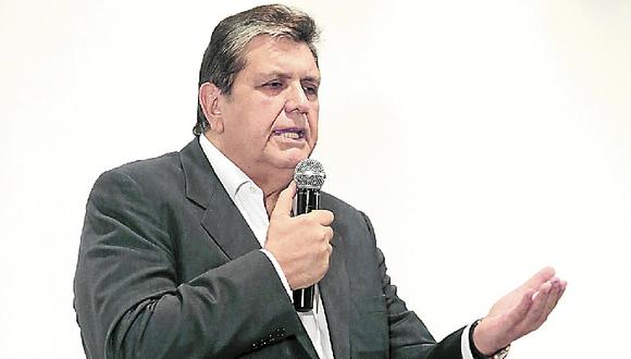 Congreso acude al TC por Alan García