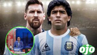 Butters tilda de ignorantes a quienes comparan a Messi con Maradona: “Es una ofensa para Diego, una aberración” 